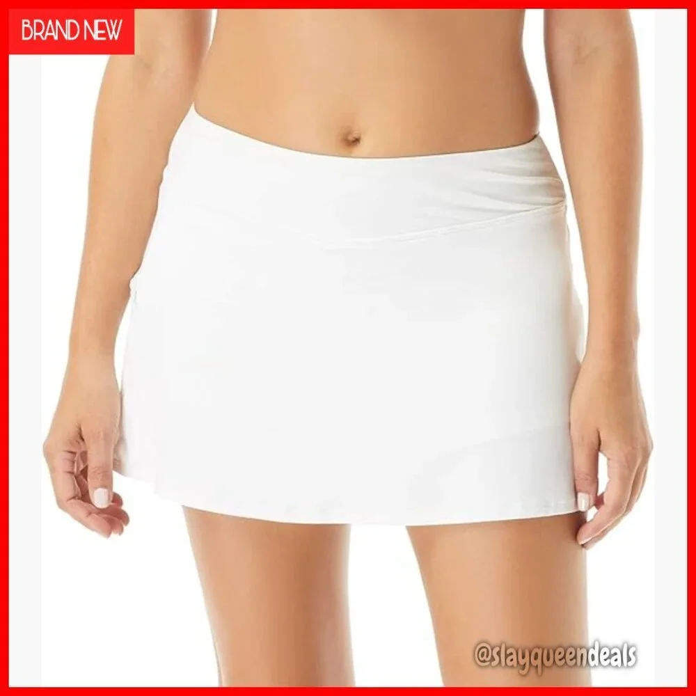 Women's UPF50 Swim Skort with Pocket for Sports and Beach